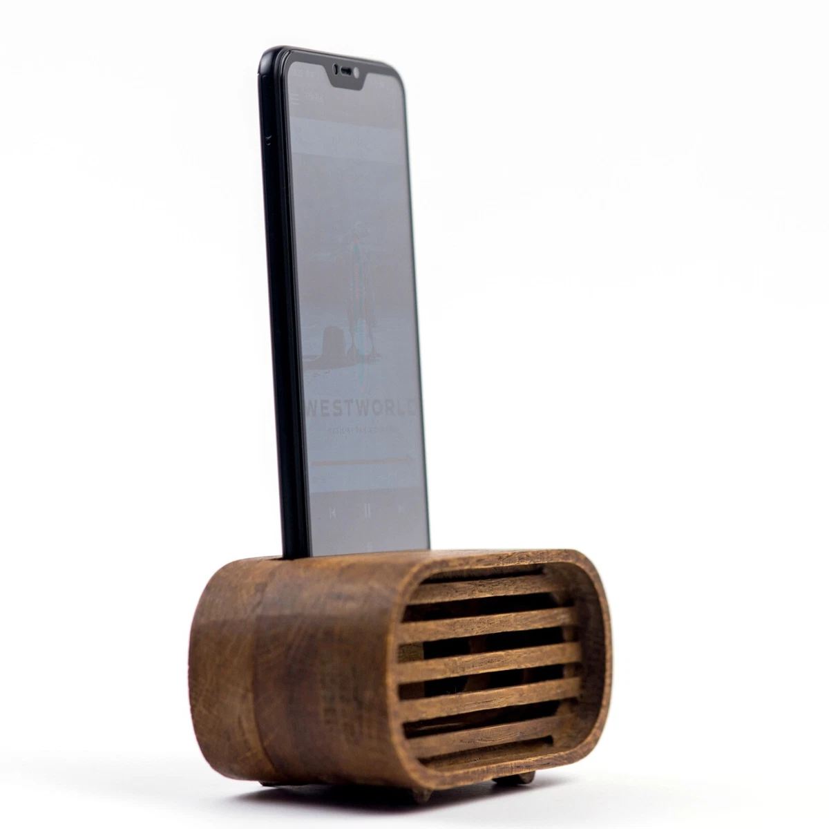 Wooden speaker hot sale amplifier