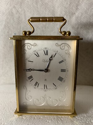 Imhof Swiss Made Tischuhr 8 Tage