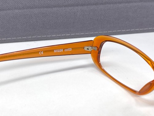 Alain Mikli Eyeglasses Frames Woman Brown Square Full Rim Narrow M0226 - Picture 11 of 13