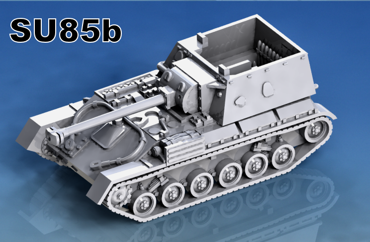 Russian SU85b SPG (3)