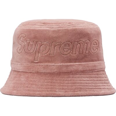 Supreme x LACOSTE Velour Crusher Cap SS18 (SS18H5) Men's Size S-L
