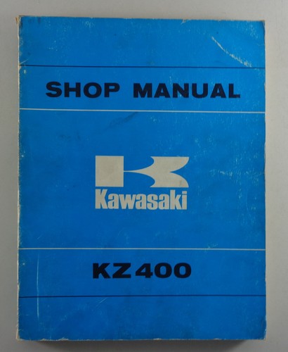 Taller Manual Kawasaki Z 400 / Kz 400 Desde 02/1975