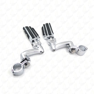 Adjustable Lightning FootPeg 1.25''For Yamaha XV1600 XV1700 XV1900 Roadstar
