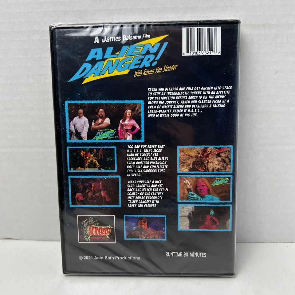 Alien Danger! DVD With Raven Van Slender New Sealed 810103682122| eBay