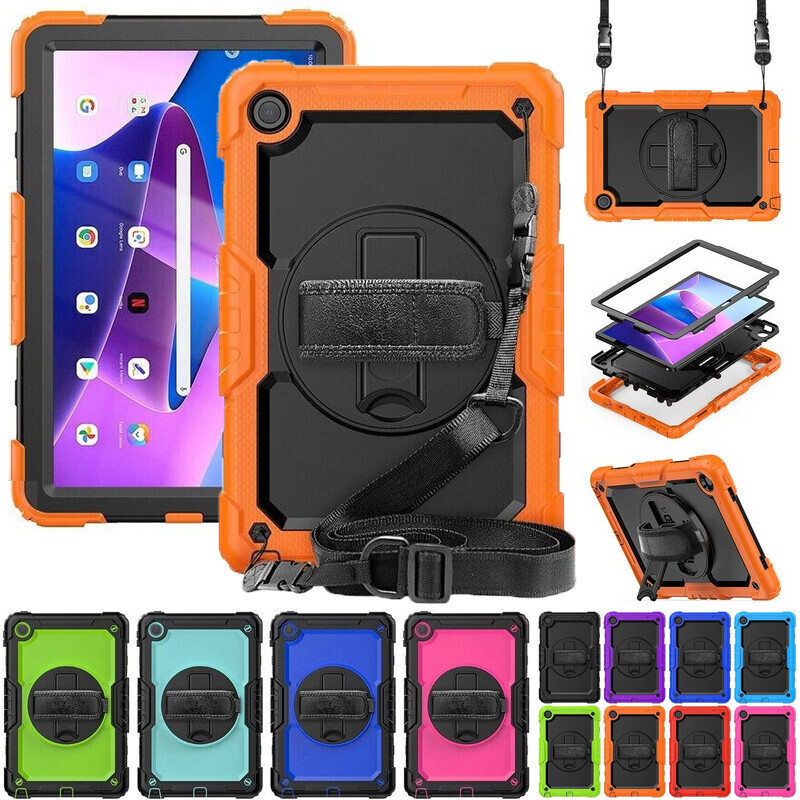 Hard Case For Lenovo Tab M11 M10 M9 M8 Tablet Heavy Duty Shockproof Stand  Cover