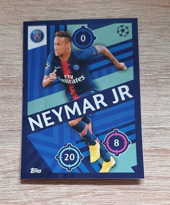 Topps CL 2018 2019 Neymar JR 310 Paris PSG Champions League 18 19