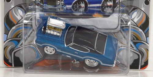 Maisto 1970 Oldsmobile 442 Release 12.3 Blue 70 Olds Diecast Car 1:64
