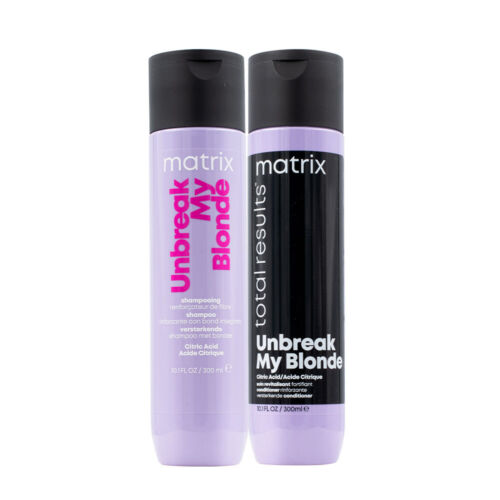 Matrix Haircare Unbreak My Blonde Shampoo 300ml Conditioner 300ml - Foto 1 di 1