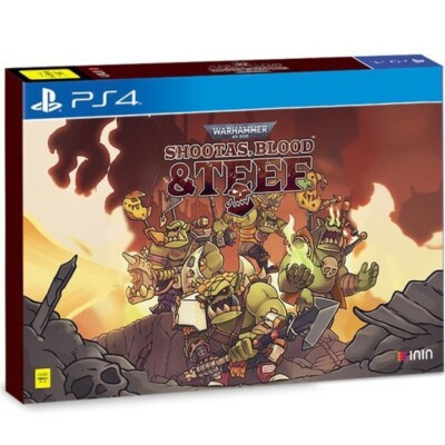 Unopened PS4 Warhammer 40,000 Shootas, Blood & Teef Special Pack Sony