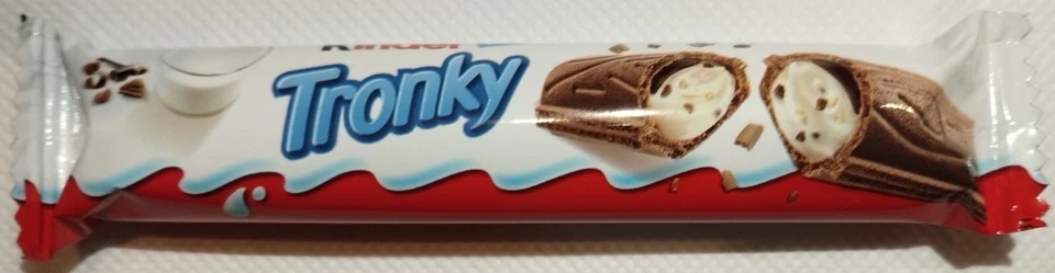 5x Barras de Kinder Tronky — 90 g 3,17 oz ¡Nuevo!  ¡Bocadillo francés oblea! Foto 4 de 4