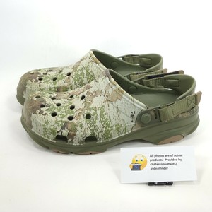 camo crocs mens size 11
