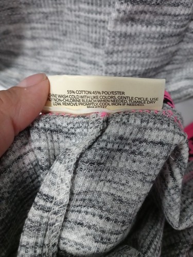 Women LARGE 2pc LONG sleeve shirt/pants set sleep/loungewear brand new w tags 3X - Picture 6 of 8