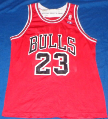 Vintage Champion Chicago Bulls Michael Jordan 23 NBA Basketball