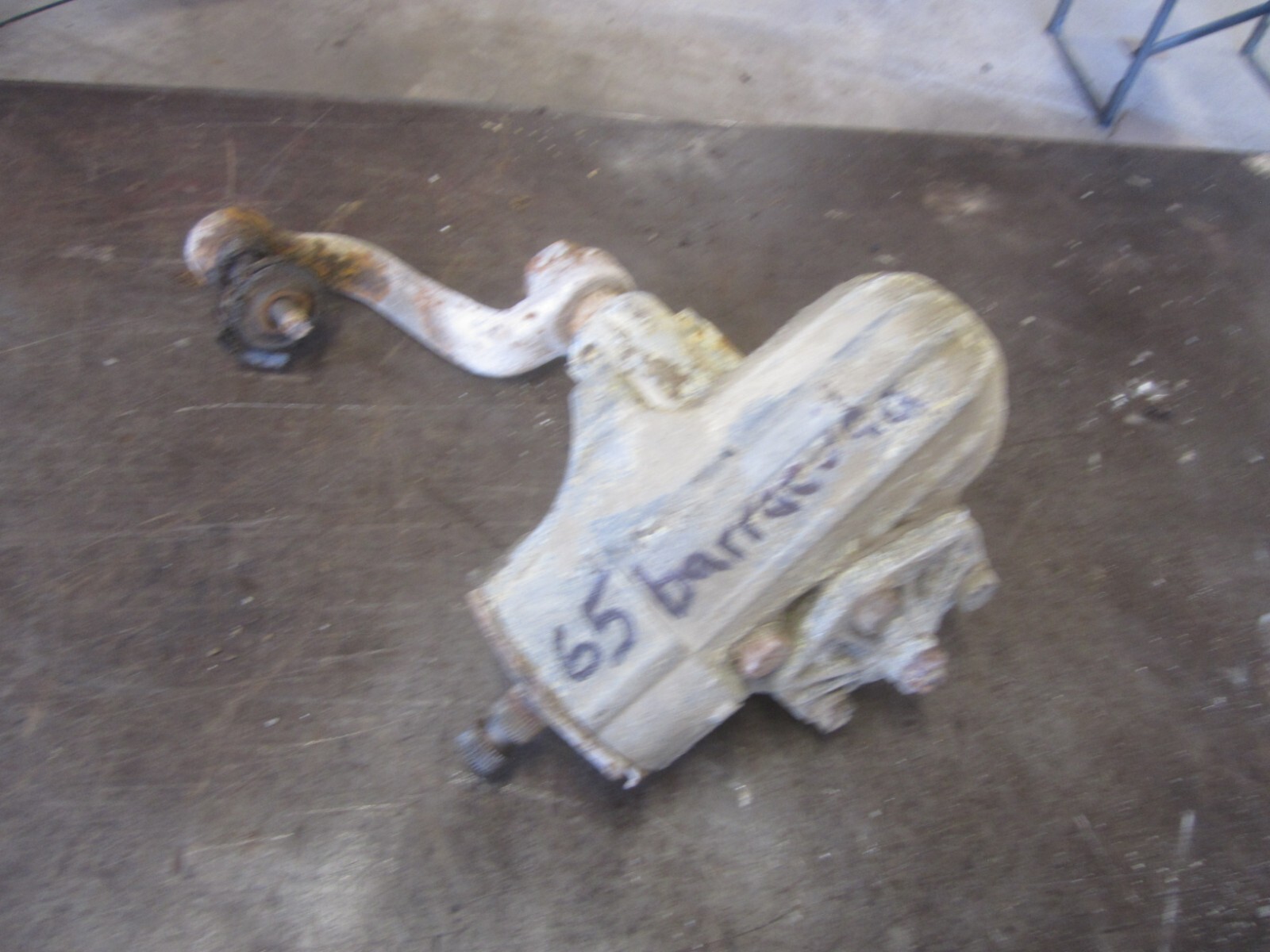 63 64 65 66 MOPAR A BODY MANUAL STEERING GEAR BOX W/ PITMAN ARM OEM TIGHT SMOOTH