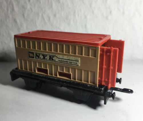 Matchbox Railway Nr.25 FLAT CAR CONTAINER ANHÄNGER Lesney ( Zug / Eisenbahn ) - Bild 2 von 4