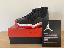 Air Jordan 11 Retro OG Bred Playoff Black Red DS Nike