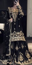 Women Eid Dress Pakistani Salwar Kameez Ready To Wear Suit Wedding Party 3 Piece