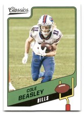 Cole Beasley 2021 Panini Classics #65 Buffalo Bills FOOTBALL