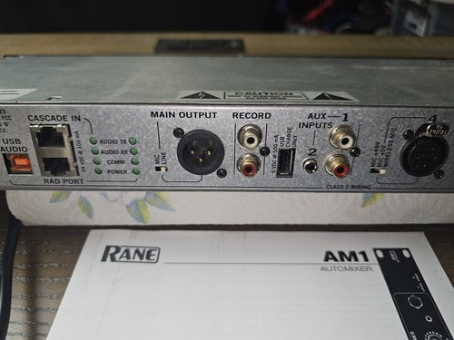 Rane AM1 Automixer New 48hz Output USB Great For Upstreaming / Easter Sale - Picture 4 of 12