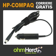 Carica Batteria Alimentatore Auto per HP-Compaq 2730p
