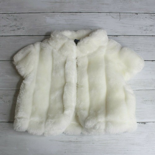 Faux Fur Shrug Jacket Size 