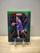 2021-22 Prizm Cade Cunningham Green Prizm Rookie Card RC #282 Pistons
