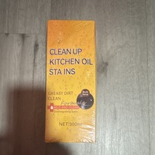 Kitchen Oil Stain Cleaner Liquid, Grease Removing, Unscented, 300 ml