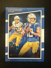 2020 Panini Donruss Justin Herbert RGK-JH Rookie Gridiron Kings Insert Chargers 
