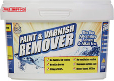 Home Paint & Varnish Remover - Water-Based, Non-Toxic, 500ml for Wood, Masonry