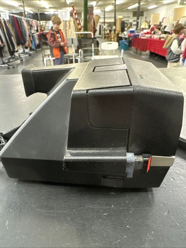 Vintage Polaroid Sofortbildkamera Spirit 600 schwarz grau - ungetestet SIEHE BILDER (P) - Bild 3 von 8
