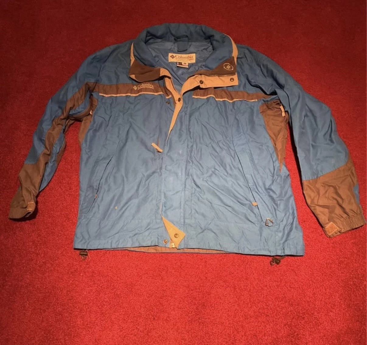 Columbia outdoor Jacket. Fishing Jacket. Size XL. Blue/Gray
Opens in a new window or tab