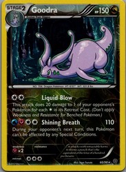 Goodra 60/98 XY Ancient Origins Reverse Holo