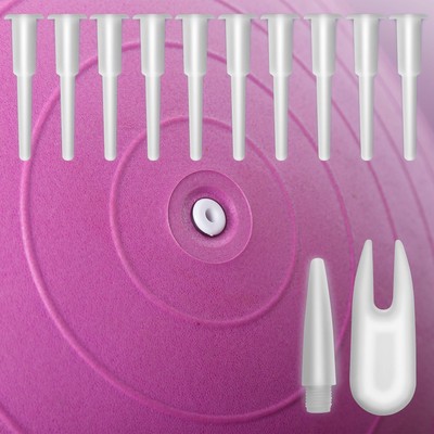 10 PCS/SET PRISE D'air Bouchon De Ballon D'exercice Extracteur Épingler EUR 5,48 - FR