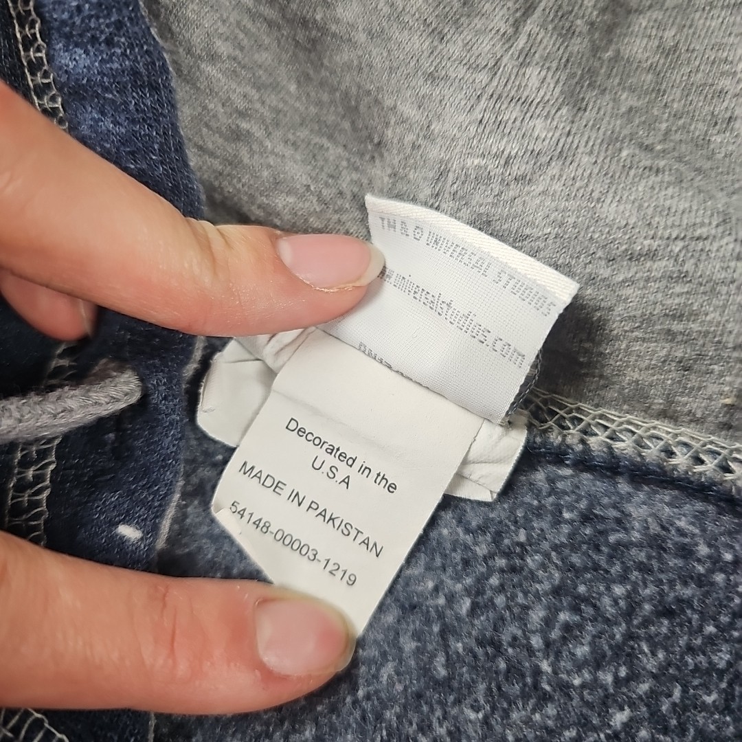 Universal Studios Florida Blue Pullover Hoodie Si… - image 7