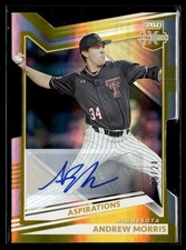2022 Panini Elite Extra Edition Signatures Andrew Morris Auto /24