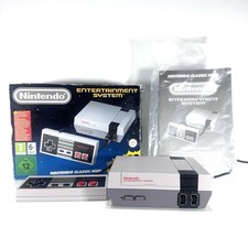 Nintendo Classic Mini Con 30 Giochi Controller Manuali Inserti Scatola Cavi