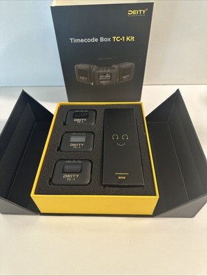 Deity Microphones TC-1 Wireless Timecode Generator Box, 3-Pack