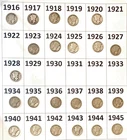 Mercury Dimes Lot 6