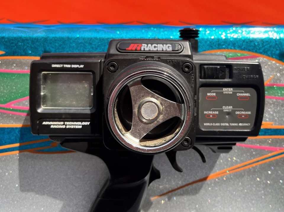 JR Racing XR2 Controller RC Direct Trim Display 2CH 75MHz AM - Image 4 of 4