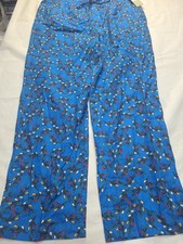 Men's Flannel Pajama Pants Goodfellow  Co Blue Lights Size XXL