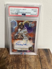 2023 Bowman U Best Football #boabc Brady Cook Auto /25
