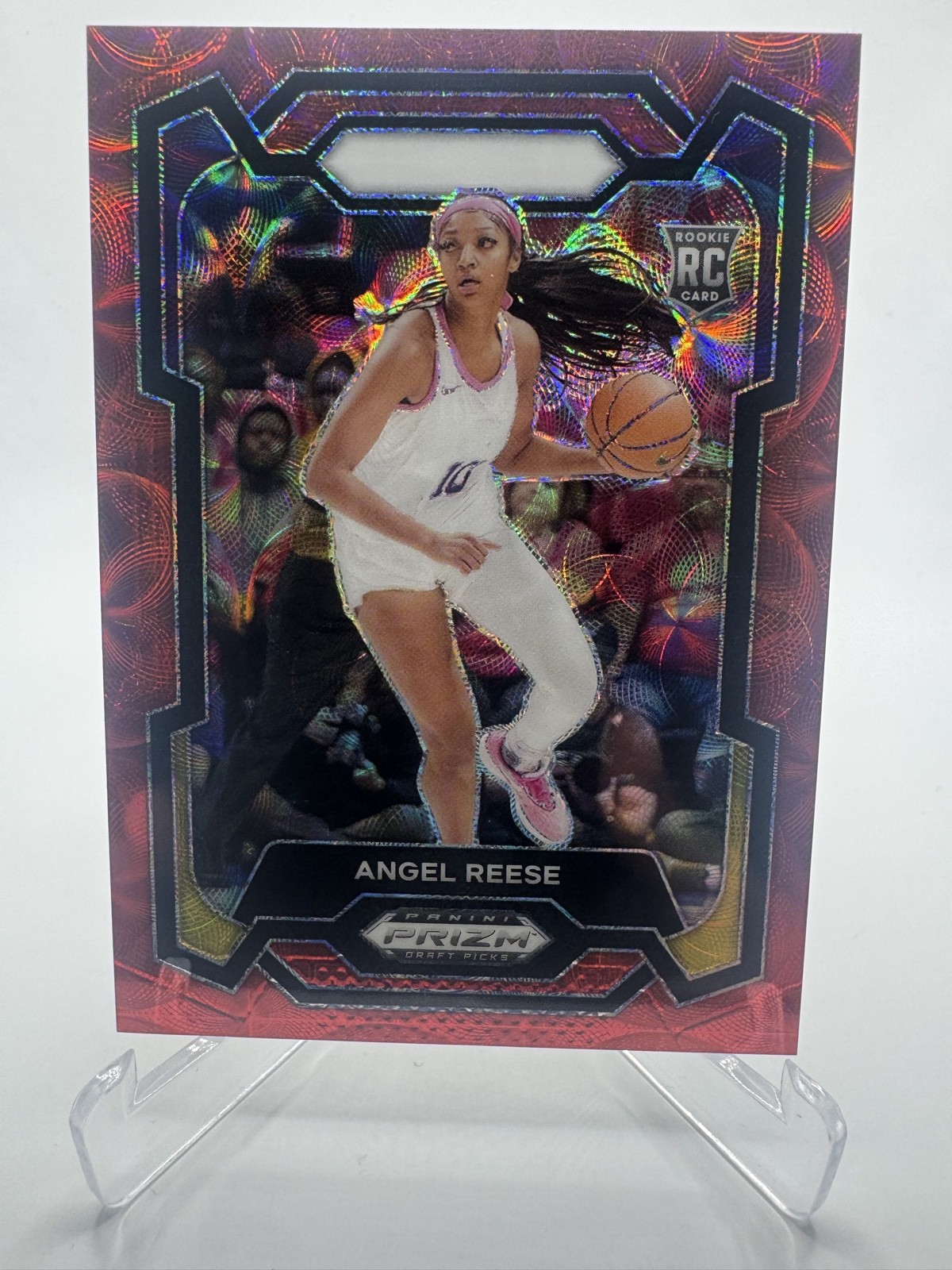 Angel Reese #38 Basketball Cards 2024 Prizm Draft Picks trading card — raw and PSA graded price guide
