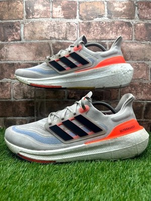 Adidas Ultraboost Light HQ6351 Sneaker Herren UK 11 weiß schwarz Laufschuhe