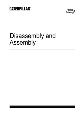 Caterpillar 428 432 434 444 Side-Shift Loader Power Train Manual Disassem Assem