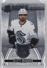 2022 Upper Deck The Cup Rookie Class of 2023 150/249 Matty Beniers #2023-BE rp9