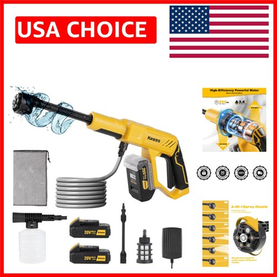 #ad #ad Portable 560 PSI Cordless Pressure Washer Effortless Outdoor Cleaning with Kit $78.29