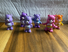 6-piece lot of Care Bears mini-figures