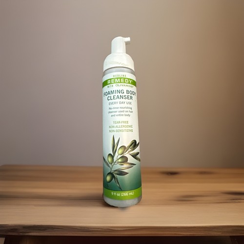 Medline Remedy No-Rinse Foaming Body Cleanser with Olivamine 9 Fl Oz MSC094109