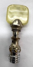 single Grover perma tension vintage banjo friction tuner perloid button