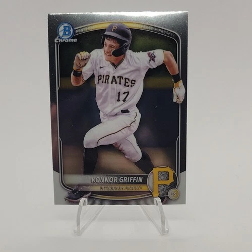 2025 Bowman Chrome Prospects Konnor Griffin Pirates BCP-86 Baseball Card